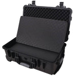 Wheel-equipped Tool/Equipment Case with Pick & Pluck