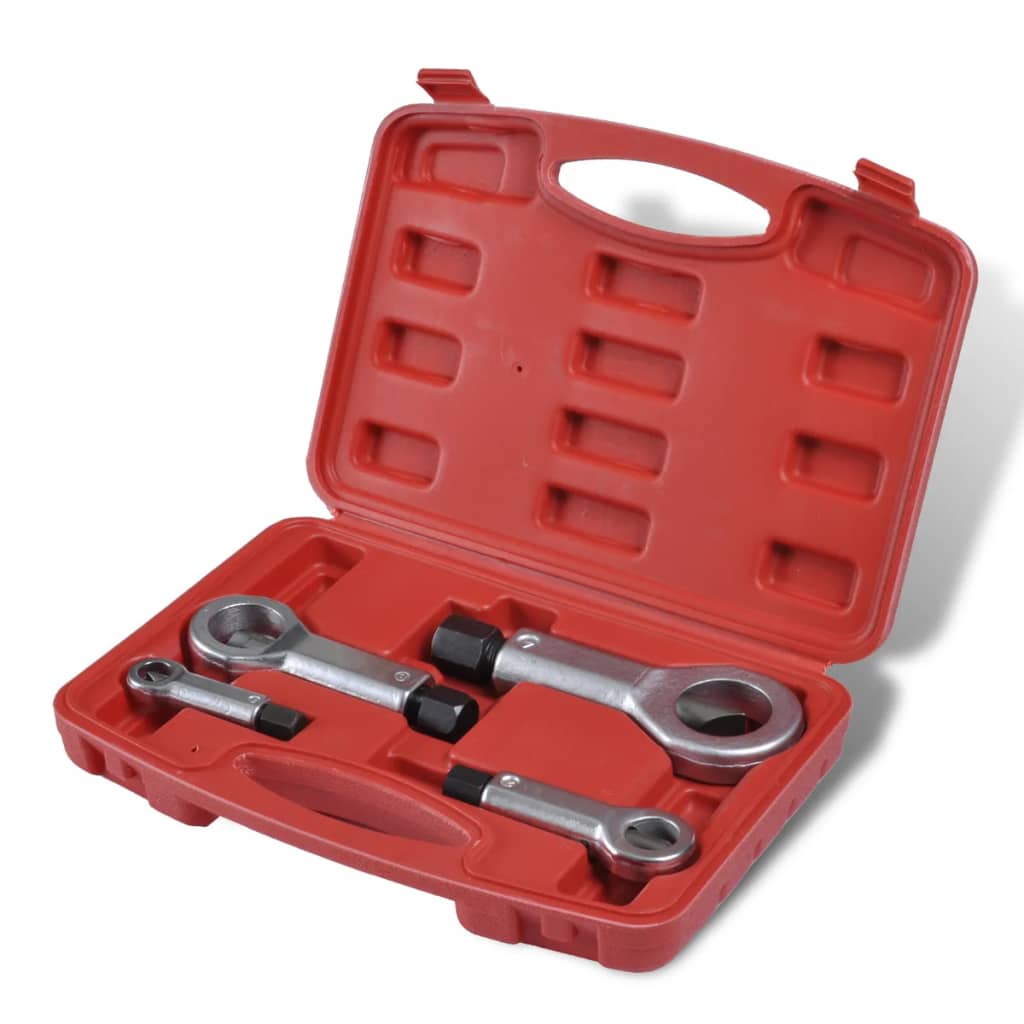 4pc Nut Splitter Cracker Remover Extractor Tool Set 9-27