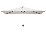 Parasol Sand White Rectangular