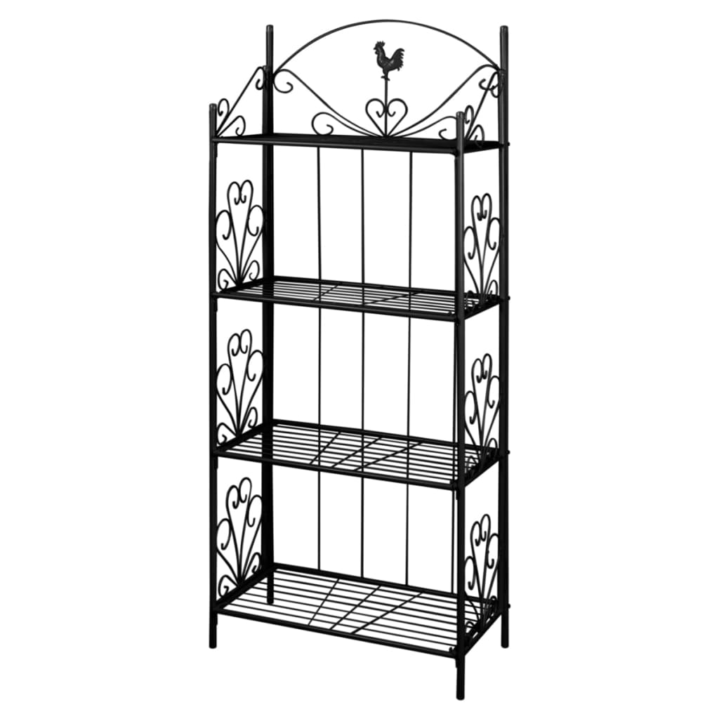 Gardner Rack Plant Rack Square Black