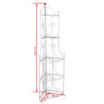 Corner Plant Rack White