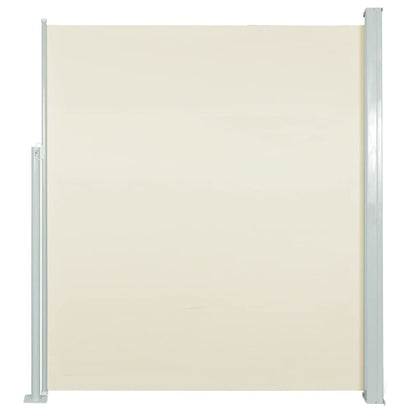 Patio Terrace Side awning  Cream Colour