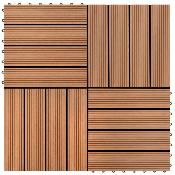  WPC Tiles - Brown