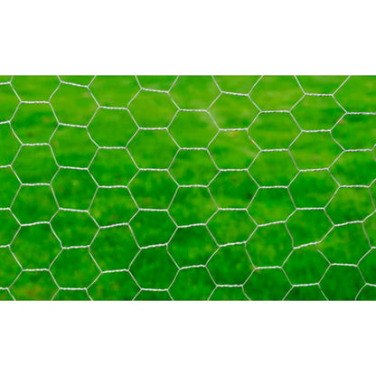 Chicken Wire Fence Galvanised Steel (Silver)