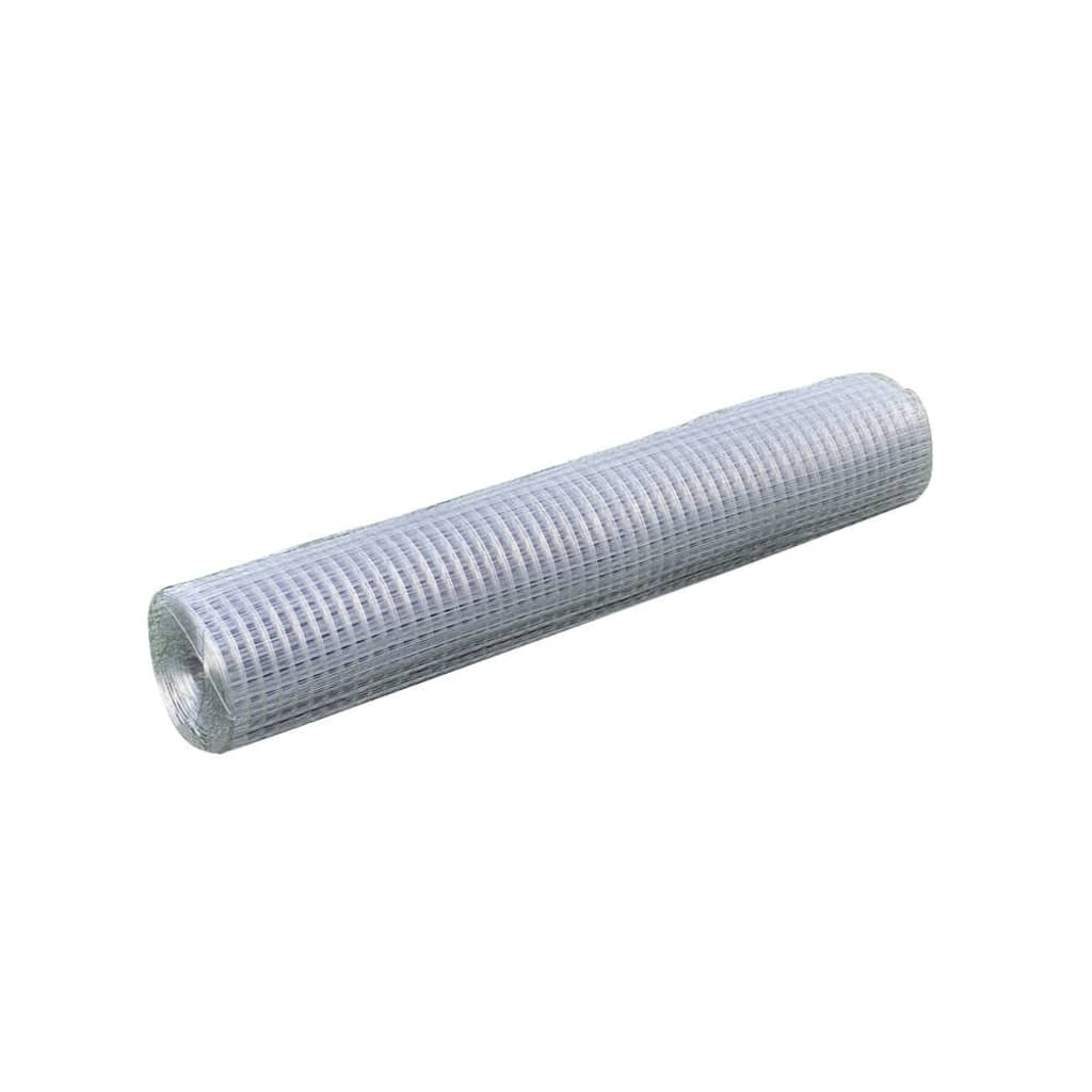 Chicken Wire Fence Galvanised Steel {Silver}
