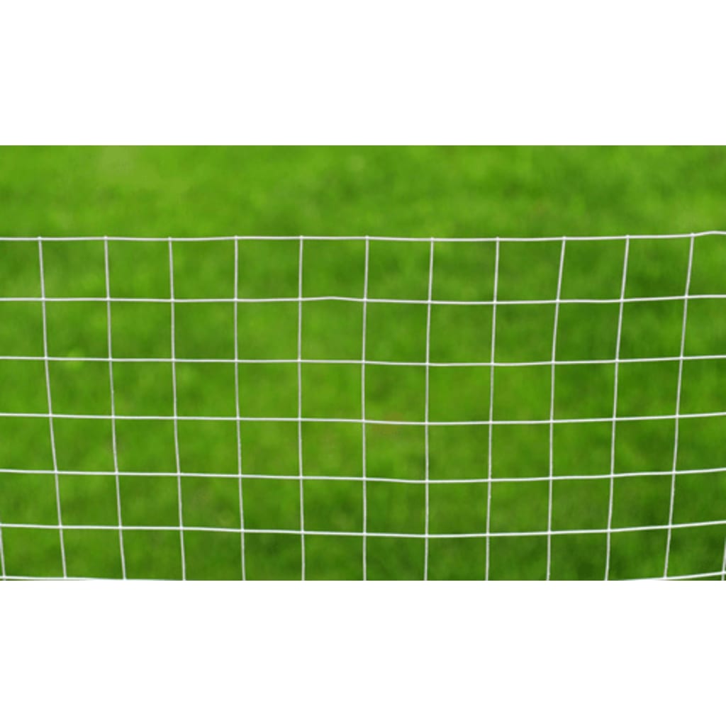 Chicken Wire Fence Galvanised Steel Silver  L