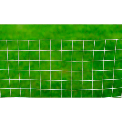 Chicken Wire Fence Galvanised Steel Silver XL