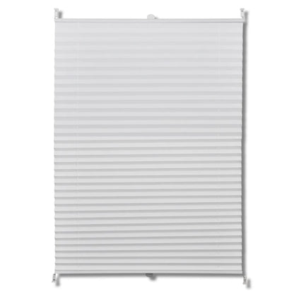 Plisse Blind  White Pleated Blind MXL