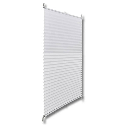 Plisse Blind  White Pleated Blind MXL