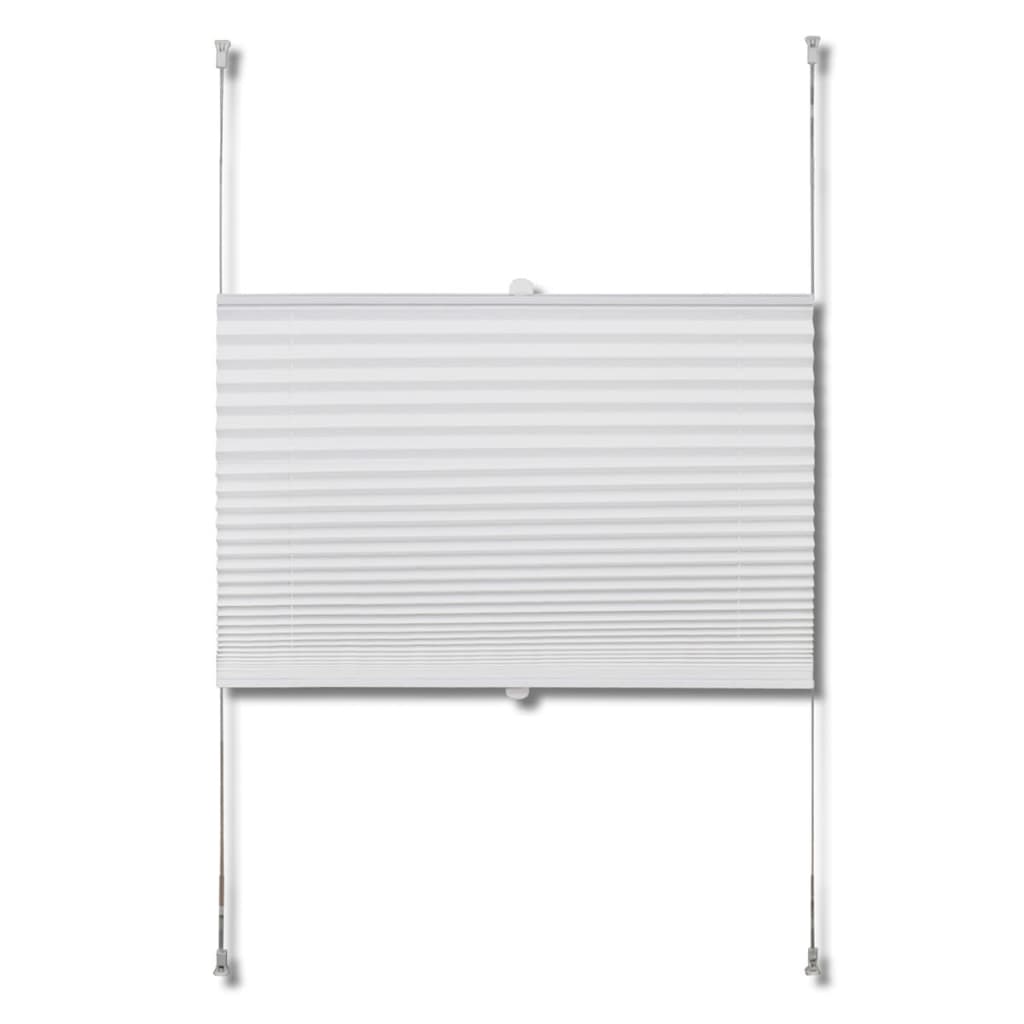 Plisse Blind  White Pleated Blind MXL