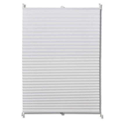 Plisse Blind White Pleated Blind S