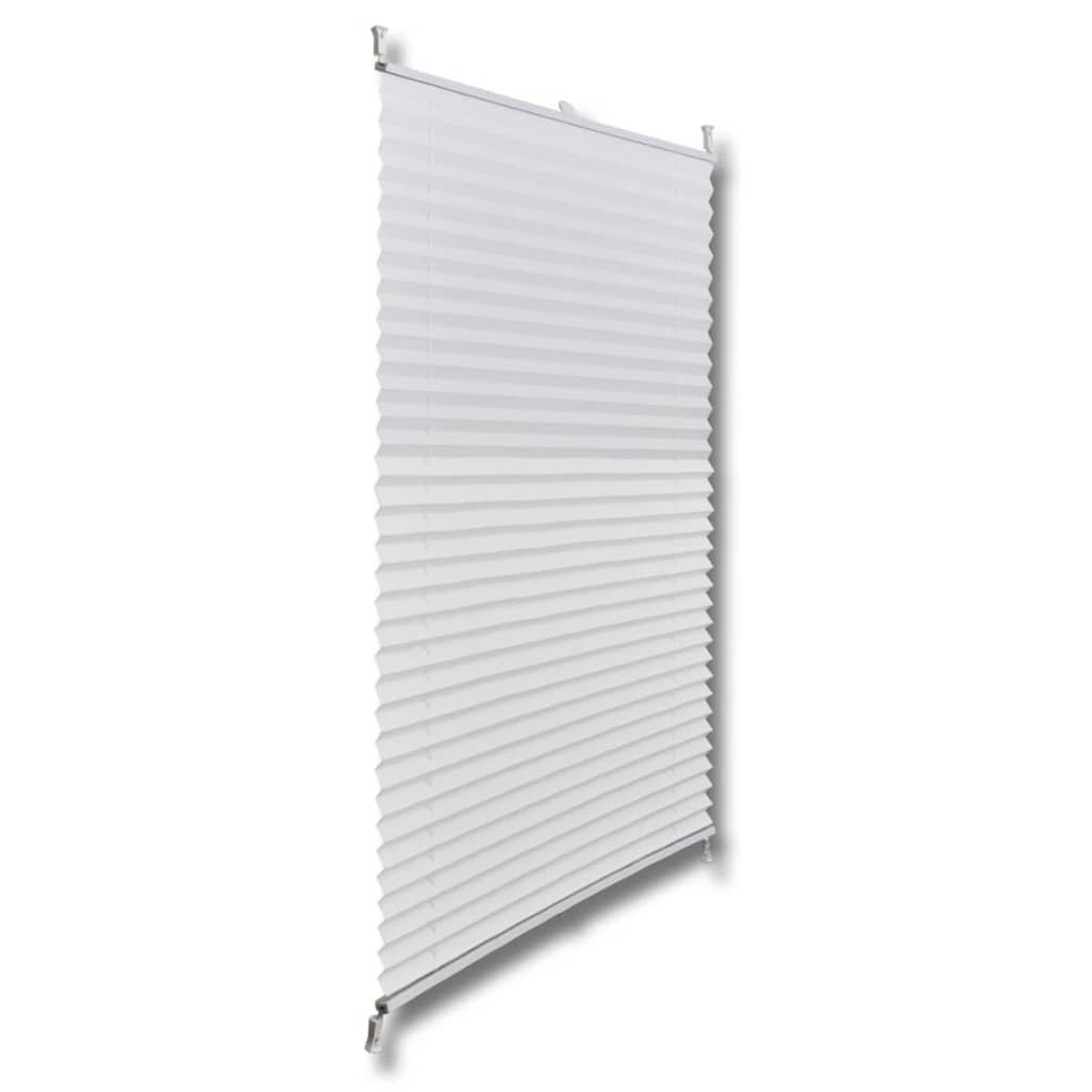 Plisse Blind White Pleated Blind S