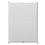Crepe fabric Plisse Blind  White Pleated Blind