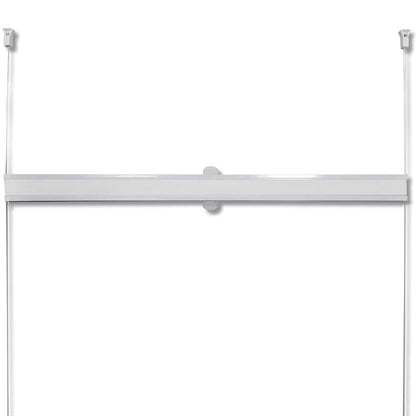 Plisse Blind White Pleated Blind (Crepe fabric)