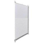 Crepe fabric Plisse Blind White Pleated Blind