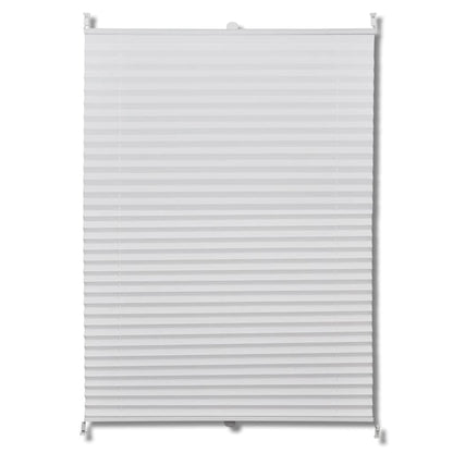 Aluminum Plisse Blind White Pleated Blind