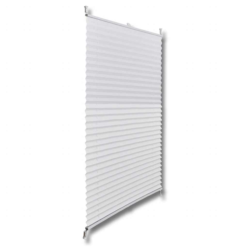 Aluminum Plisse Blind White Pleated Blind