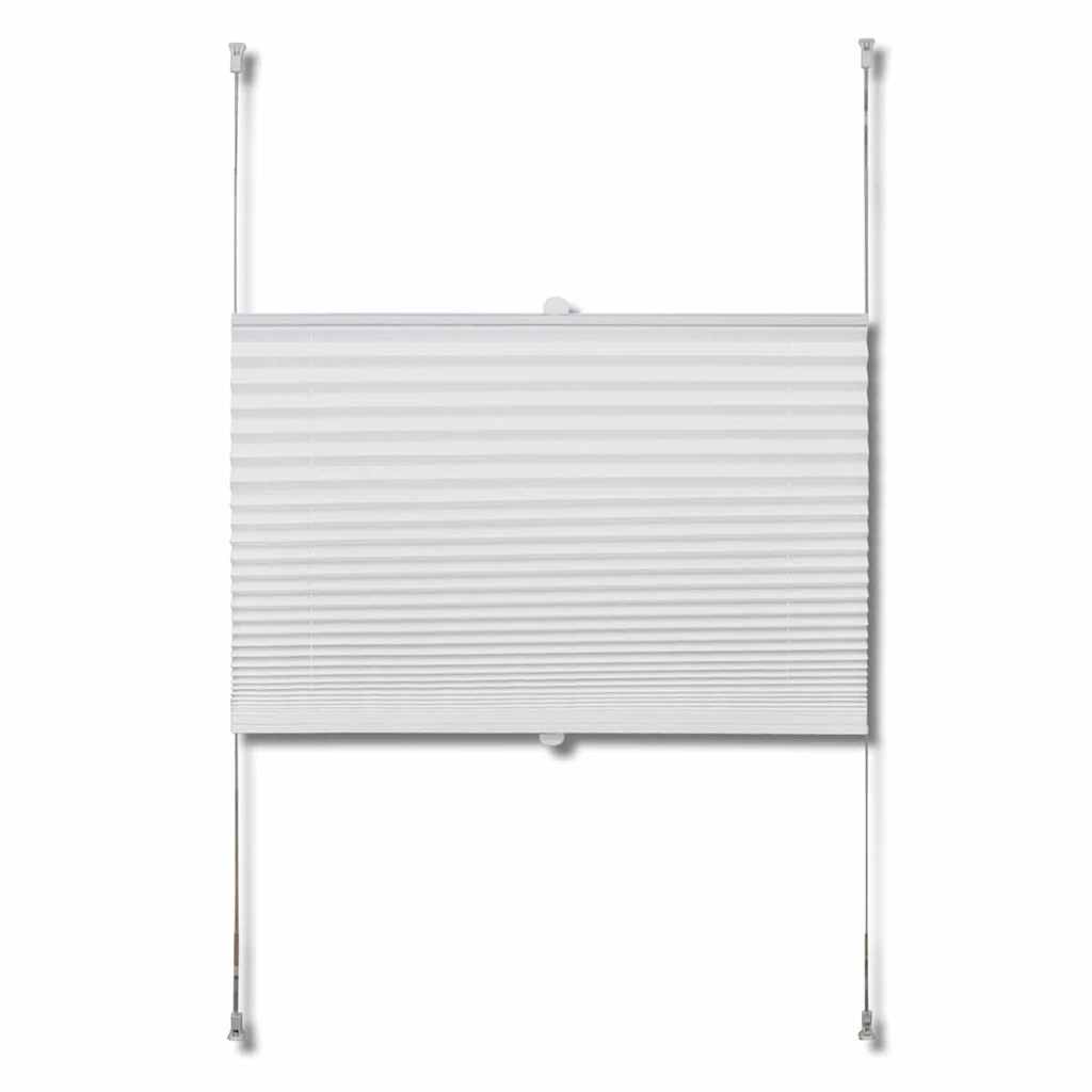 Aluminum Plisse Blind White Pleated Blind