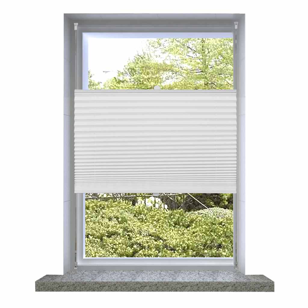 Aluminum Plisse Blind White Pleated Blind