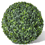 Boxwood Ball Artificial Leaf Topiary Ball  2 pcs