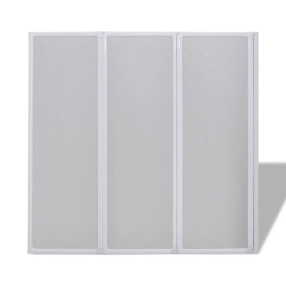 Shower Bath Screen Wall 3 Panels Foldable S