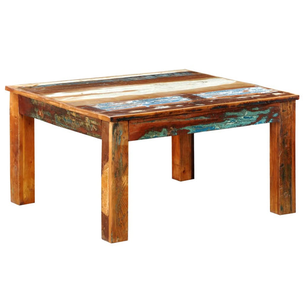  Coffee Table Square Reclaimed Wood