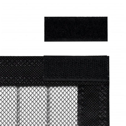 Insect Door Curtain  2 pcs Magnet Black