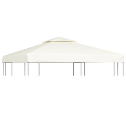 Waterproof Gazebo Cover Canopy  Cream White
