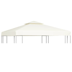 Waterproof Gazebo Cover Canopy  Cream White