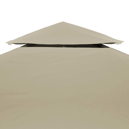 Water-proof Gazebo Cover Canopy Replacement  Beige