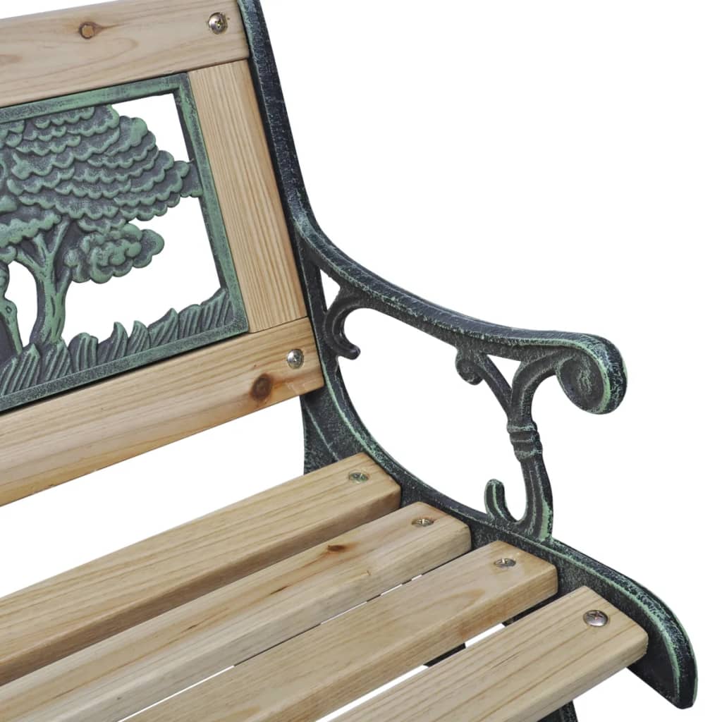 Children Garden Bench 80 cm Wood