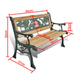 Children Garden Bench 80 cm Wood