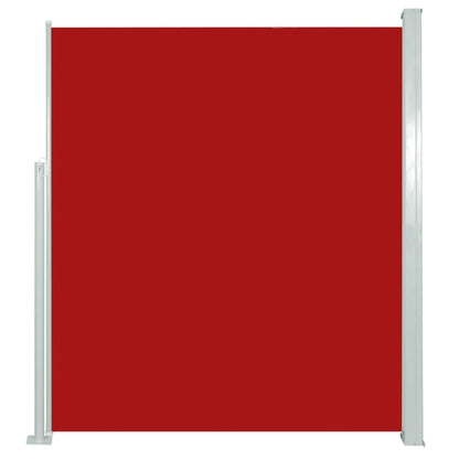 Patio Terrace Side Awning - Red