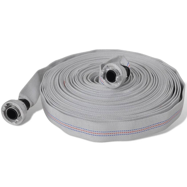  Fire Flat Hose 20 m with D-Storz Couplings 1 Inch