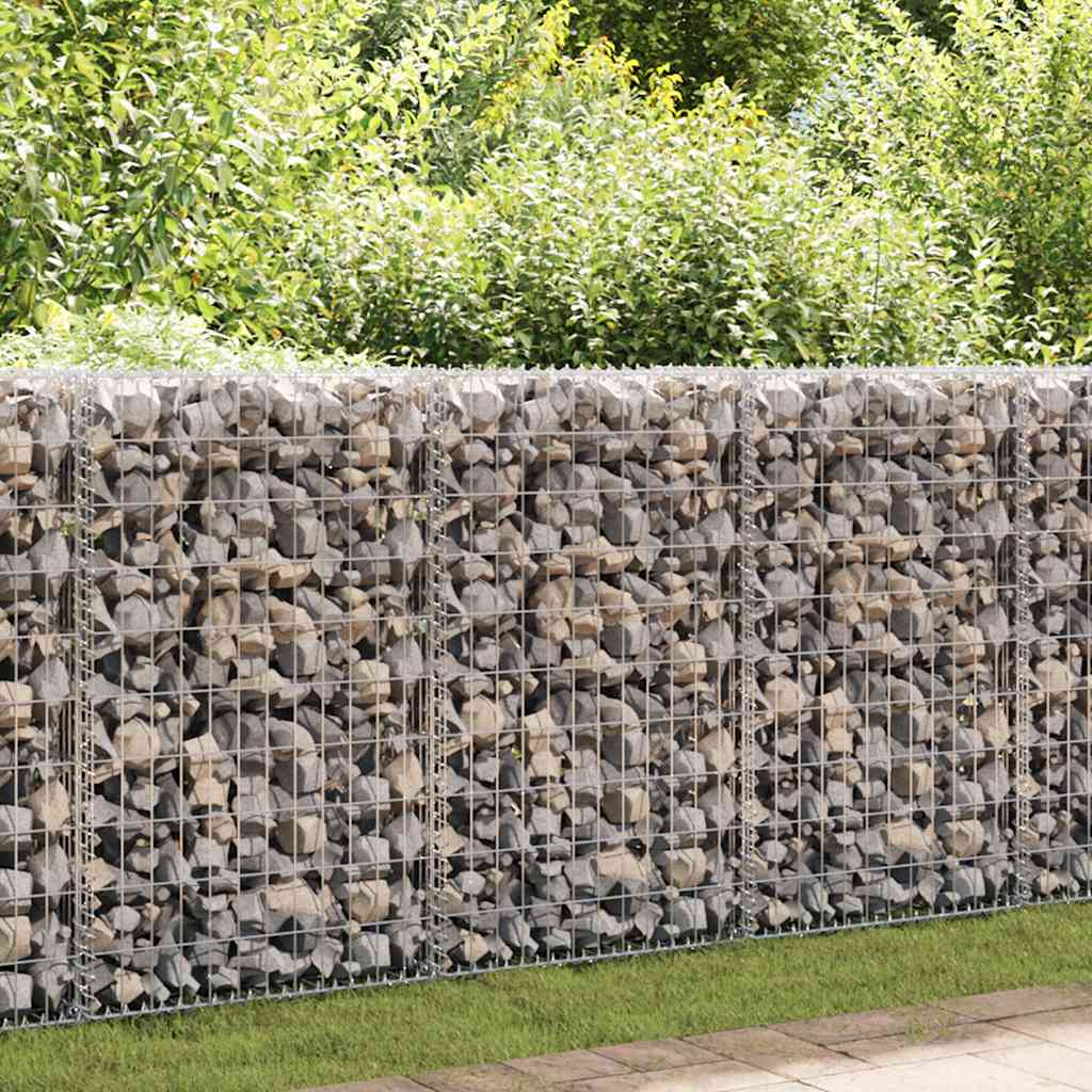 Gabion Basket with Lids Galvanised Wire  M