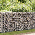 Gabion Basket with Lids Galvanised Wire L