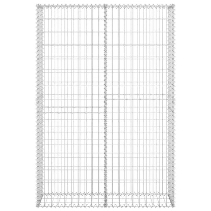 Gabion Basket with Lids Galvanised Wire XXL