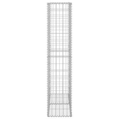 Gabion Basket with Lids Galvanised Wire XXL