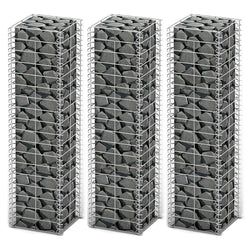 Gabion Set 3 pcs Galvanised Wire M