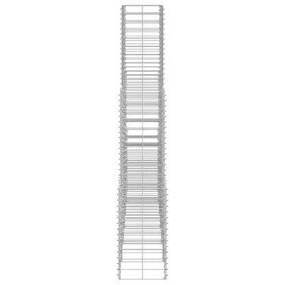 6 Piece Gabion Set Galvanised Wire