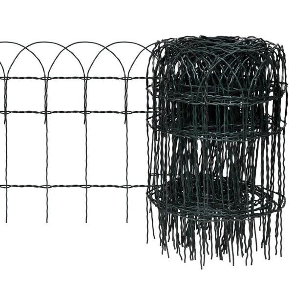  Garden Border Fence Powder-coated Iron M