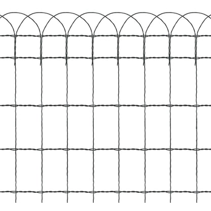 Garden Border Fence Powder-coated Iron LM