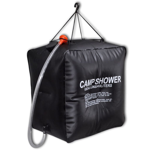  Camp Shower Solar Shower Outdoor Bath 40 L