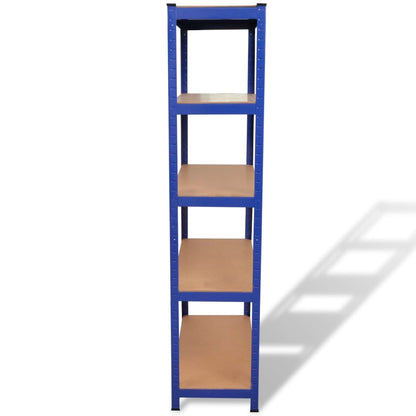 Storage Shelf Garage Storage Organizer Blue