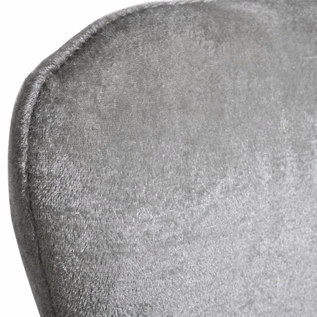 Armchair with Egg Shape Silver