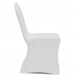 Chair Cover Stretch White 6 pcs