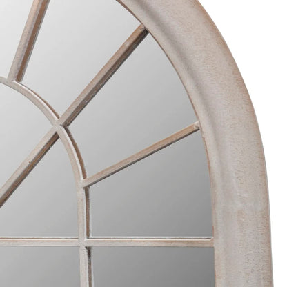 Rustic Arch Garden Mirror for Both Indoor and Outdoor Use