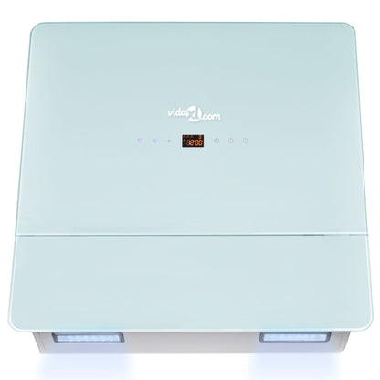 Range Hood Tempered Glass White 600 mm
