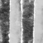 Insect Curtain Grey and White 2  Chenille M