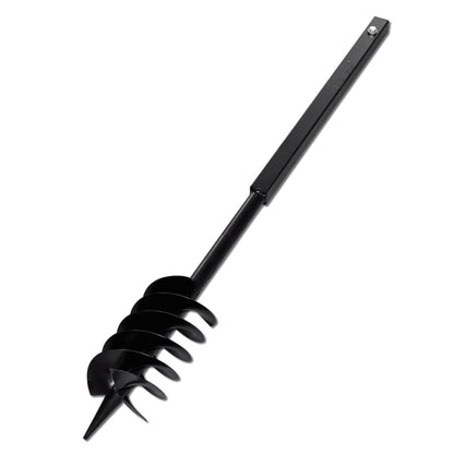 Ground Drill with Handle 120 mm with Etension Tube 5 m Steel
